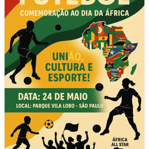 Centro Cultural Africano Comemora o Dia da África com Esporte, Cultura e Premiação Internacional
