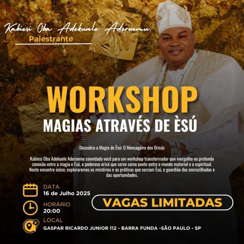 Magia através de Exu é tema de workshop no Centro Cultural Africano em São Paulo